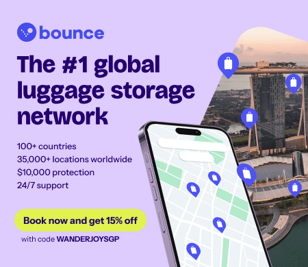 Bounce：所有行李寄存預訂享15%折扣