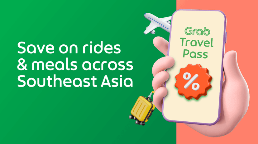 Grab Travel Pass: FREE ride, food delivery and dining vouchers worth up to SGD 120 for easy travel around Singapore while visiting top tourist attractions, sightseeing spots, shopping malls, restaurants and popular things to do in Singapore.