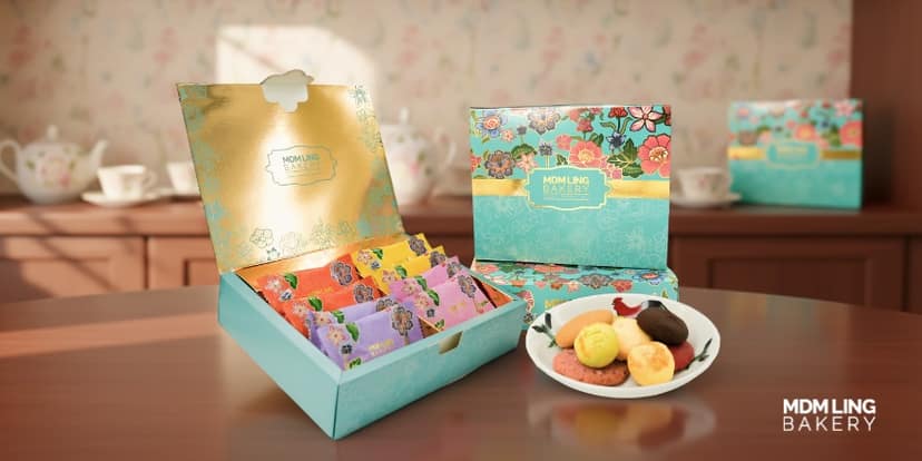 Madam Ling Bakery: 1 for 1 Nanyang Gift Box at SGD 14.80 (Halal)