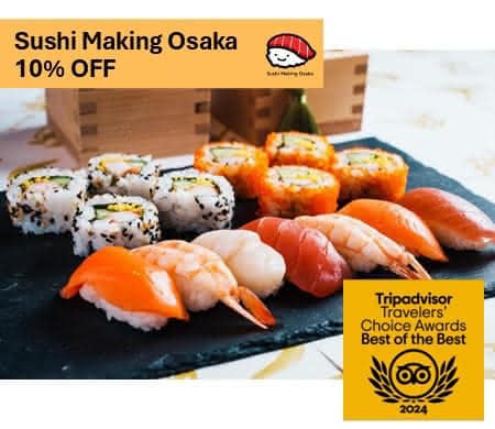 Sushi Making Osaka：大阪烹飪課程享九折優惠