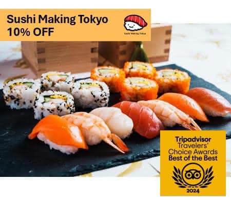 Sushi Making Tokyo：東京壽司製作課程九折優惠